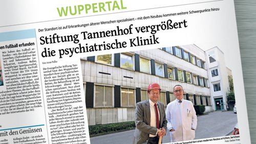 Stiftung Tannenhof Vergrößert Die Psychiatrische Klinik